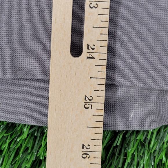 NIKE Track Fleece Jacket Large 24x24 Boxy Gray Orange - Picture 16 of 16